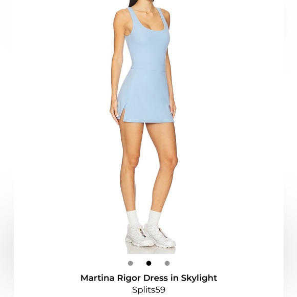 Splits59 Dresses & Skirts - Splits59 Martina Rigor Dress in Skylight NWT